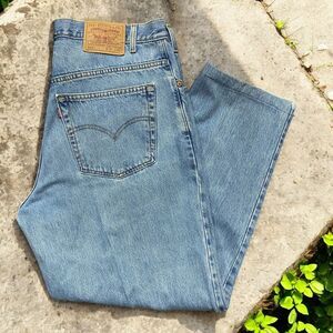 Levi's 560 Vintage Y2K 2001 Loose Fit Denim Blue Jeans Men's Size 38 x 30